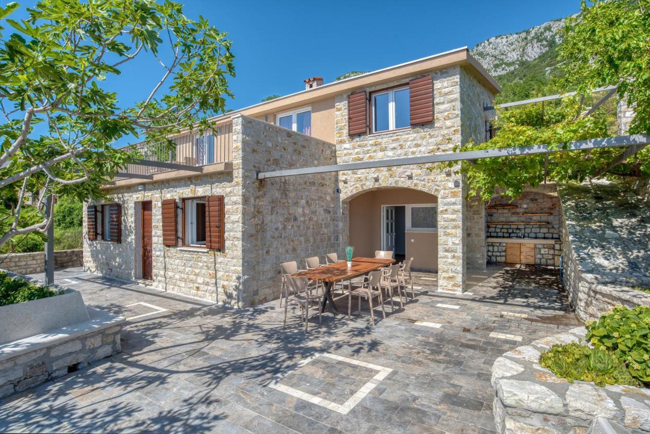 Old Stone Villa Vrba Ilha Ilha Sveti Stefan Exterior foto